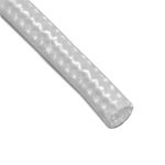 Fire-resistant tube 600C, 700V SP-GWG fiberglass 3.0mm uncoated [1 m]